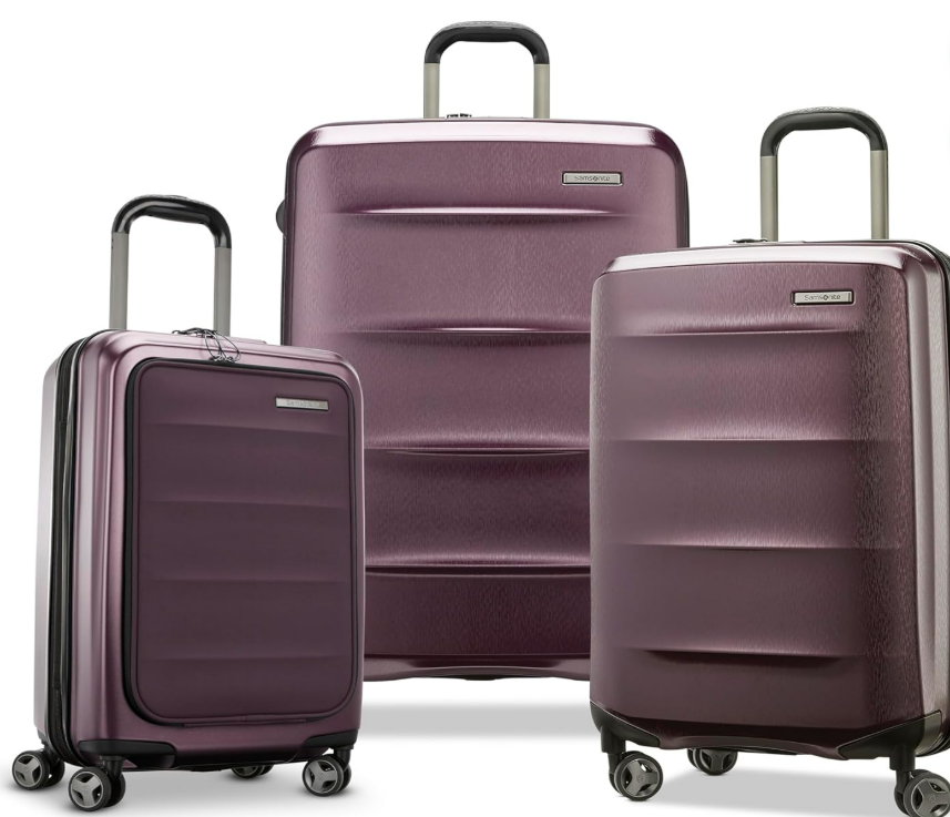 Samsonite Octiv Pro 3-Piece Luggage in Purple